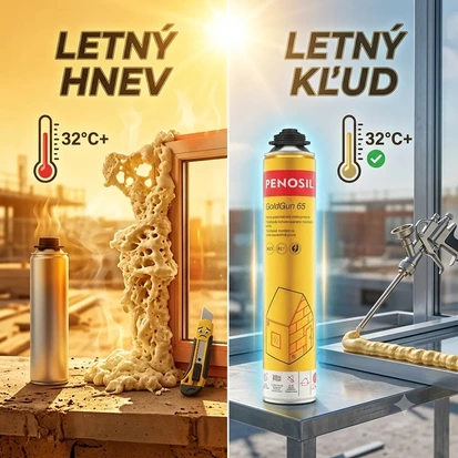 7 zásad pre správny výber PUR peny do vysokých letných teplôt