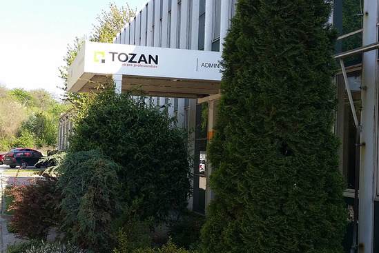 Centrála spoločnosti TOZAN EU, a.s.