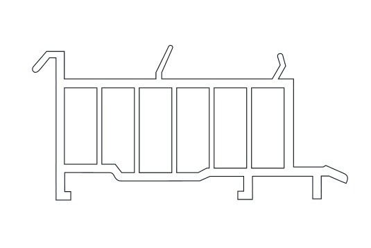 Podkladový profil INOUTIC/ALUPLAST