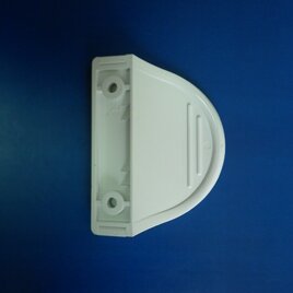PVC madielko biele RAL 9016